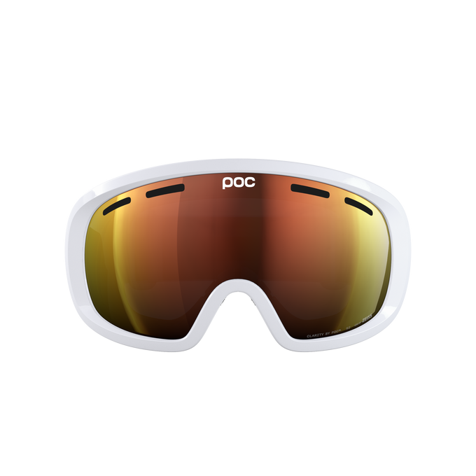 Skibrille POC Fovea Mid Hydrogen White/Partly Sunny Orange - 2025/26