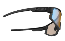 Sunglasses BLIZ Fusion Nano Nordic Light Matt Black/Coral Orange Blue