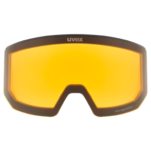 Brille Uvex lace ATTRACT FM Black Matt/Mirror Opal + spare lens - 2025/26