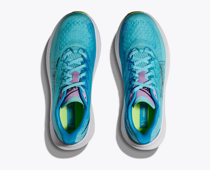 Women Schuhe Hoka Mach 6 Cloudless/Waterpark