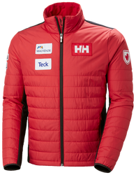 Daunenjacke Helly Hansen World Cup Insulator Jacket Red - 2023/24