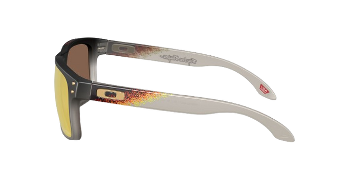 Sonnenbrille Oakley Holbrook Troy Lee Designs Black Fade Frame/Prizm 24K Polarized Lenses