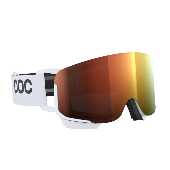 Goggles POC Nexal Mid Hydrogen White/Partly Sunny Orange - 2025/26