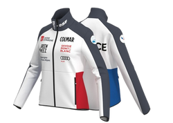 Women's softshell Colmar Replica Softshell Jacket White/Black/Blue/Red - 2024/25