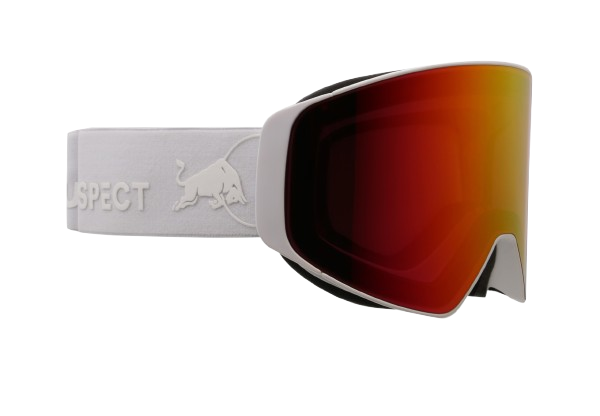 Brille Red Bull Spect Jam White/Red With Purple Mirror + Zusätzliche Verglasung - 2025/26