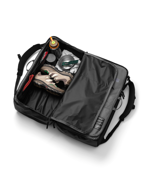 Beutel DB Roamer Pro Split Duffel 90L Black Out - 2025/26