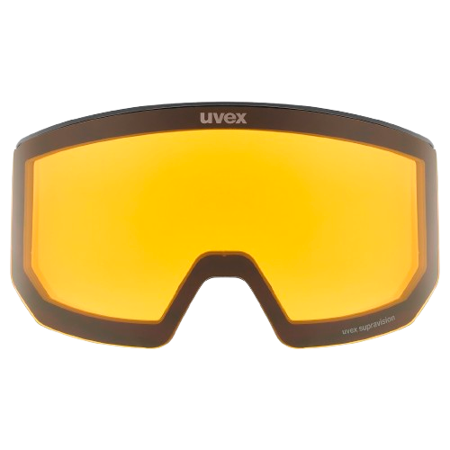 Goggles Uvex lace ATTRACT FM Black Matt/Mirror Red + spare lens - 2025/26