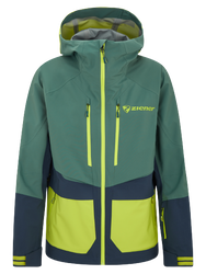 Ski jacket Ziener Trivor Man Padded Dark Navy Lime - 2024/25