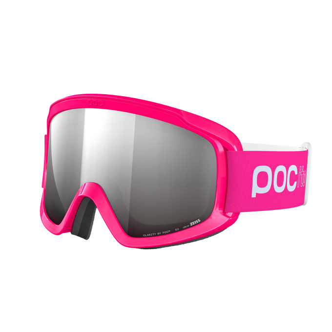 Brille POC POCito Opsin Fluorescent Pink/Partly Sunny Silver - 2025/26