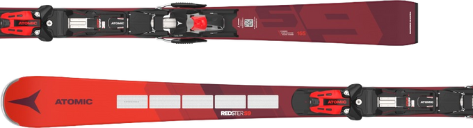 Ski Atomic Redster S9 Revoshock S + X 12 GW Red/Black - 2024/25