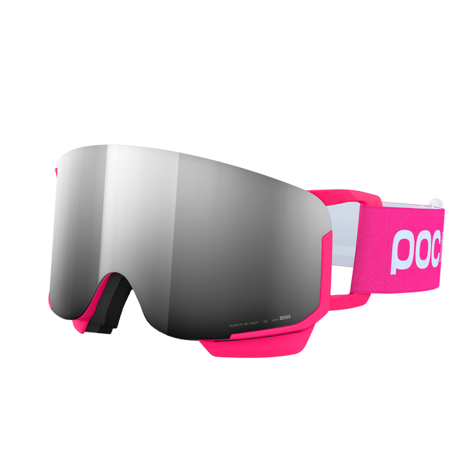 Goggles POC POCito Nexal Fluorescent Pink/Partly Sunny Silver - 2025/26