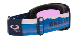 Brille Oakley Flight Deck Pro L Mikaela Shiffrin Sig/Prizm Snow Iced Iridium + Additional lens Prizm Snow Sapphire Iridium - 2025/26