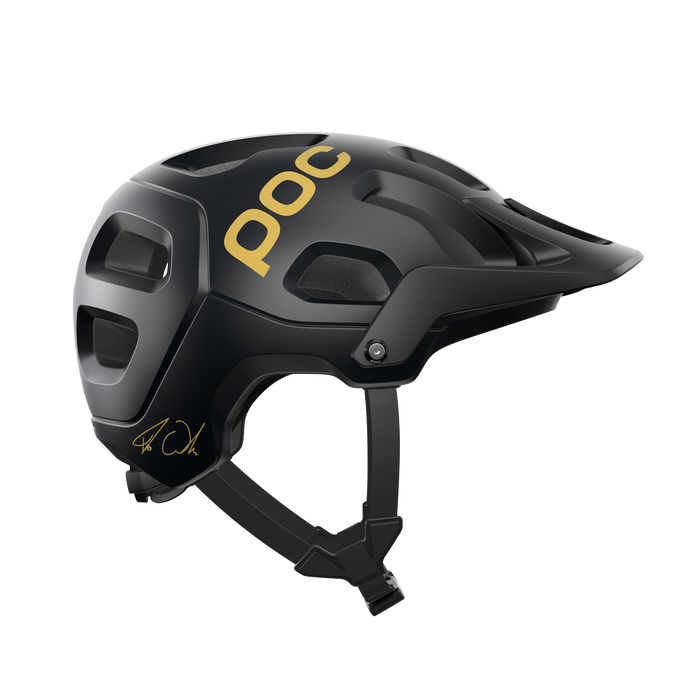 Bicycle helmet POC Tectal Fabio Ed Uranium Black Matt/Gold