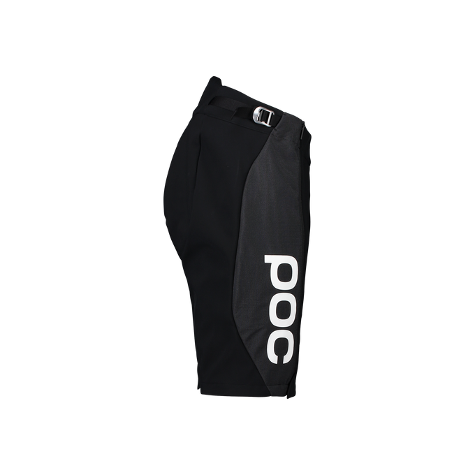 Elastic Waistband Shorts POC Race Shorts Uranium Black - 2025/26