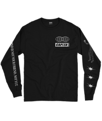 Long Sleeve Shirt Capita Friend Long Sleeve Tee Black - 2024/25