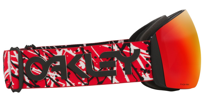 Goggles Oakley Flight Deck L Red Eddie/Prizm Snow Torch Iridium - 2025/26