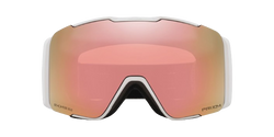 Brille Oakley Line Miner Pro M Matte White Prizm Rose Gold + ersatzlinse Prizm Sapphi - 2024/25