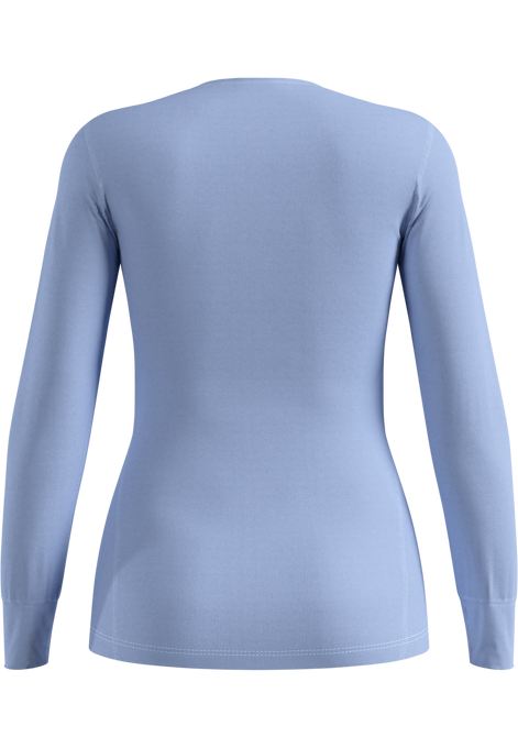 Thermoaktives T-Shirt Odlo Active Warm BL Top Crew Neck L/S Woman Blue Heron - 2025/26
