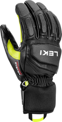 Gloves LEKI Griffin Pro 3D Black/Neon - 2024/25