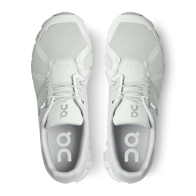 Man Schuhe On Running Cloud 5 Ice/White