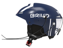 Helm Briko Slalom EPP France Shiny Tangaroa Blue/White - 2023/24