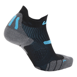 Outdoor Socks UYN Man Run 2IN Socks Black/Turquoise