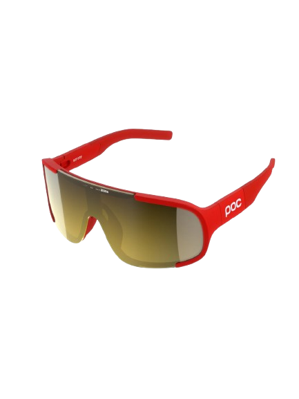 Sonnenbrille POC Aspire Prismane Red/Clarity Road/Partly Sunny Gold
