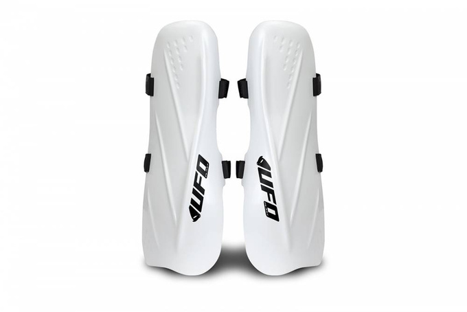 Shin Guards UFO PLAST Slalom Shin Guards 2.0 White - 2024/25