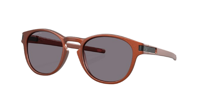 Sunglasses Oakley Latch Fire Orange Frame/Prizm Grey Polarized Lens