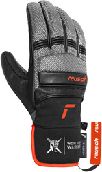 Handschuhe Reusch Alpine Master Black/Silver/Fluo Red - 2025/26