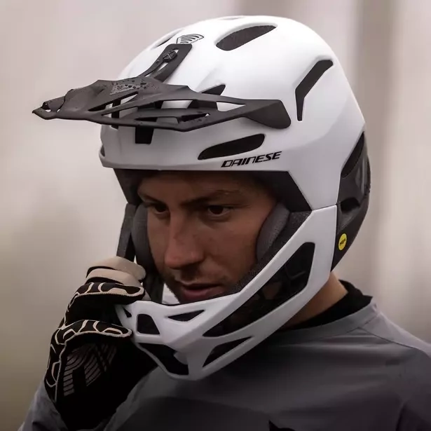 Fahrradhelm Dainese Linea 01 Mips White/Black 