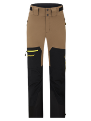 Ski pants Ziener Tewes Full-Zip Man Black Mustard - 2024/25