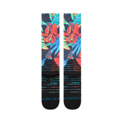 Skisocken Stance Boomin Snow Kids Black - 2023/24