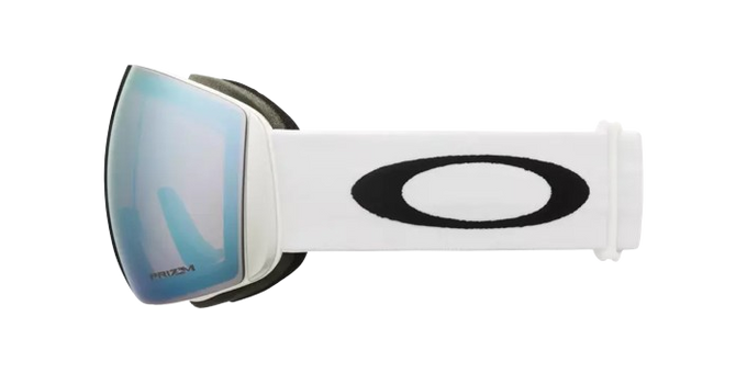 Brille Oakley Flight Deck L Matte White/Prizm Snow Sapphire Irid - 2025/26