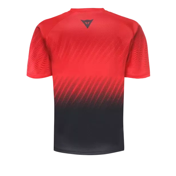 Radtrikot Dainese Scarabeo Jersey LS High-Risk-Red/Black - 2023