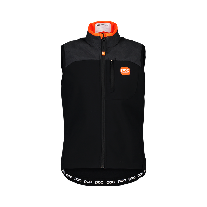 Weste POC Race Vest Jr Uranium Black - 2025/26