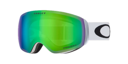 Goggles Oakley Flight Deck M Prizm Snow Jade Iridium Lenses / Matte White - 2024/25