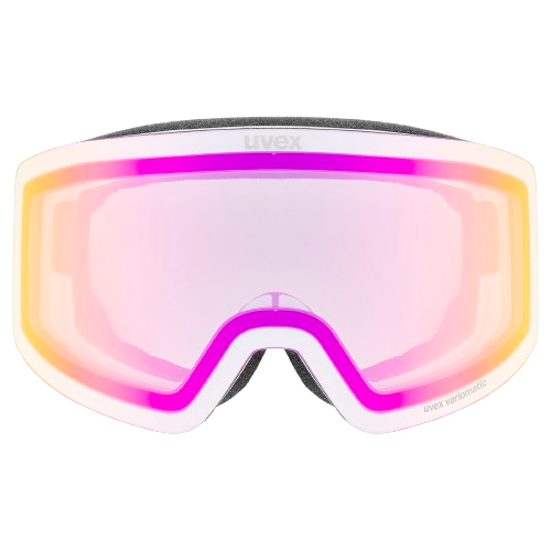 Brille Uvex Provoqe V White Matt/Mirror Pink - 2025/26