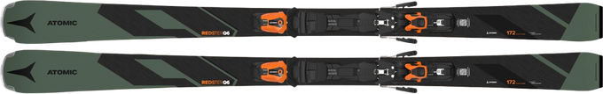 Ski Atomic Redster Q6 + MI 12 GW Black/Orange - 2024/25