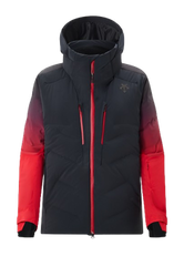 Insulated jacket Descente Hybrid Down Jacket Black Electric Red - 2024/25