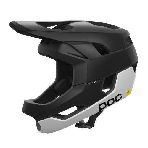 Fahrradhelm POC Otocon Race MIPS Uranium Black/Hydrogen White Matt 2025