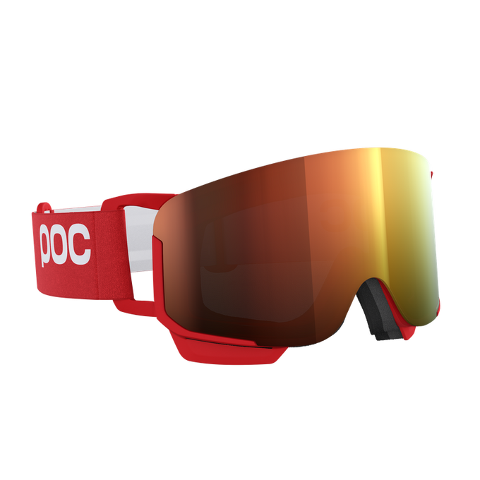 Brille POC Nexal Mid Prismane Red/Partly Sunny Orange - 2024/25