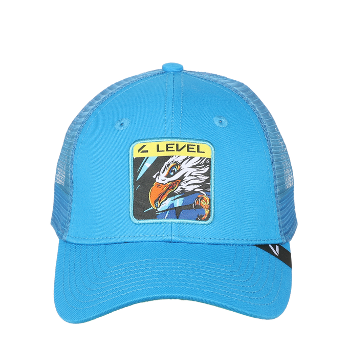 Kappe Level Cap Mesh Eagle Light Blue - 2025/26