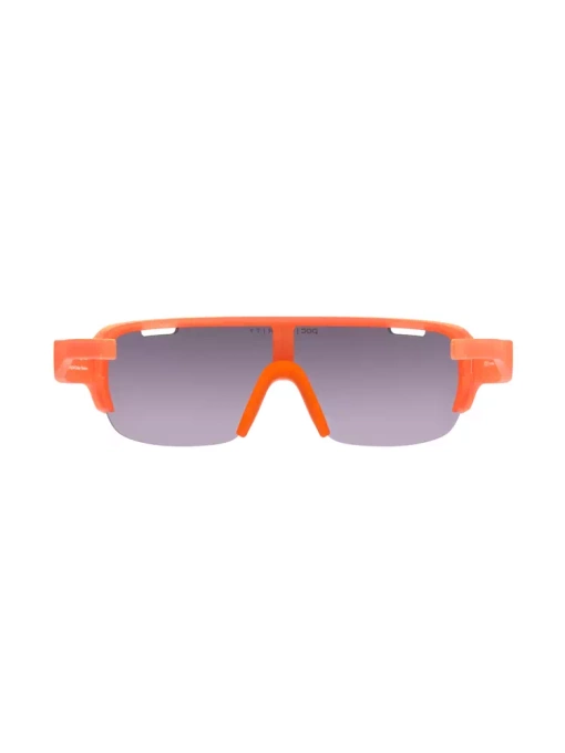 Sonnenbrille POC DO Half Blade Fluorescent Orange Translucent - Violet/Gold Mirror - 2024/25