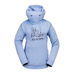 Hoodie Volcom Hydro Riding Hoodie Crystal Blue - 2024/25