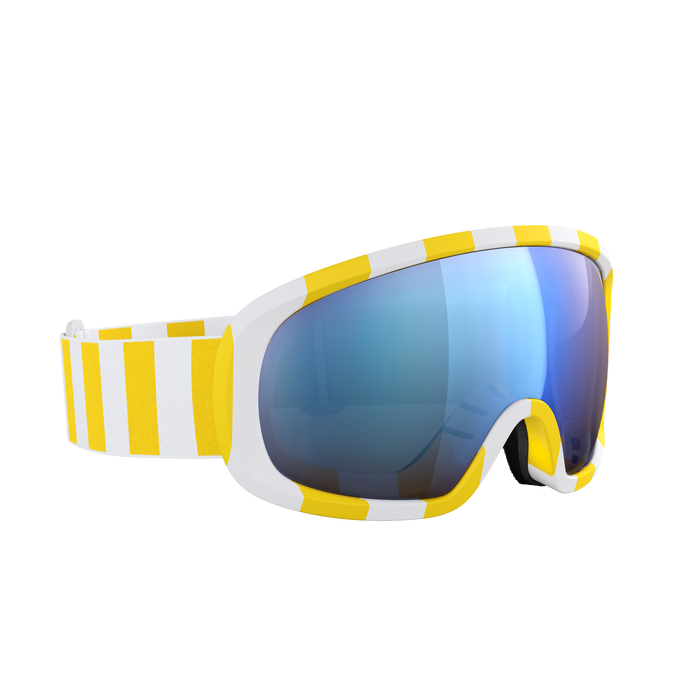 Ski goggles POC Fovea Mid Jaune/Blanc/Partly Sunny Blue - 2025/26