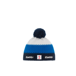 Beanie Eisbar Star Pompon SP Kids Night Mottled/Bugatti/White - 2023/24
