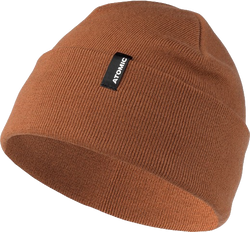 Hat Atomic Alps Rolled Cuff Beanie Brown – 2024/25