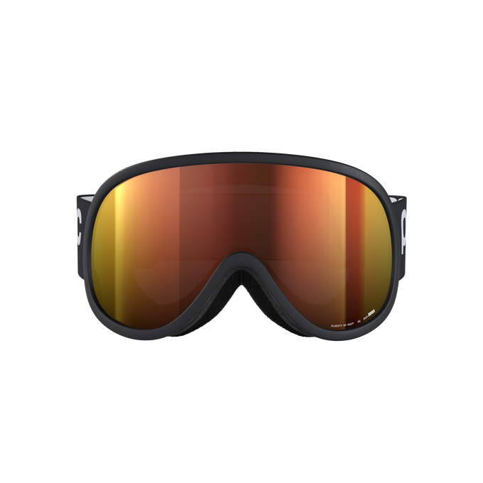 Skibrille POC Retina Mid Uranium Black/Partly Sunny Orange - 2025/26