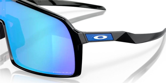 Sonnenbrille Oakley Sutro Polished Black Frame/ Prizm Sapphire Lenses - 2023